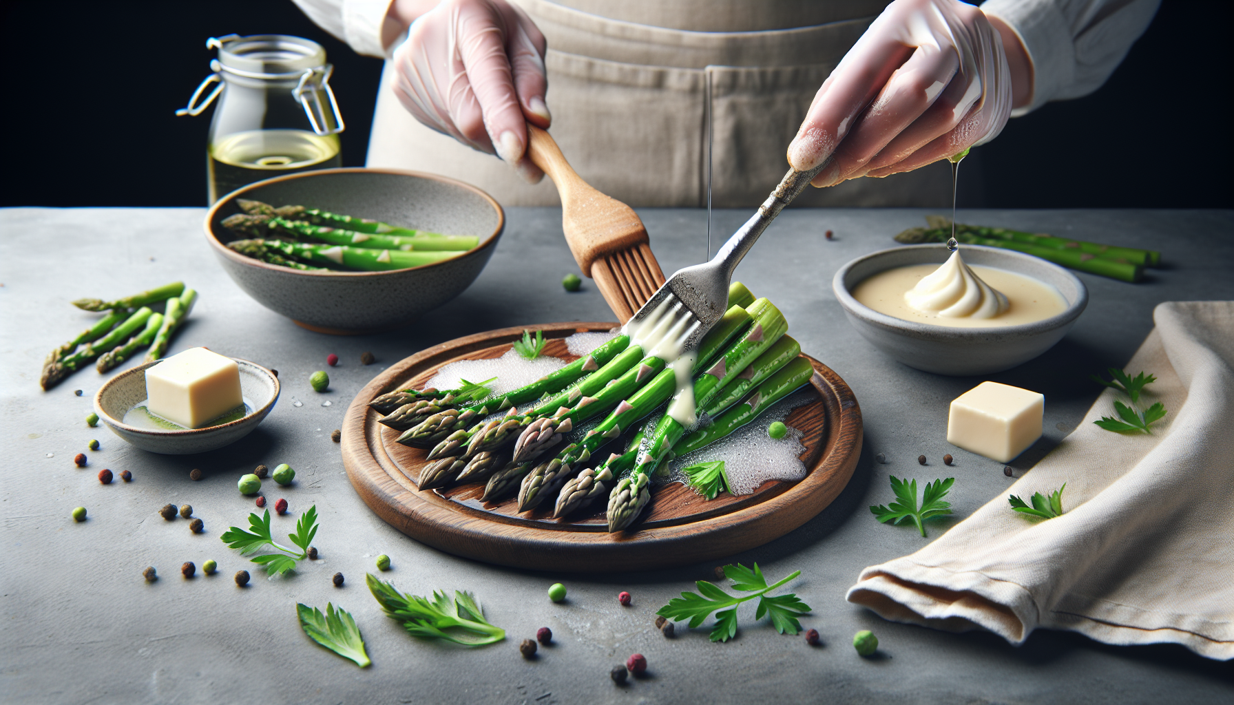 come si puliscono gli asparagi